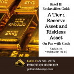 Gold Tier 1 Reserve Asset - GoldAndSilverApp.com
