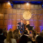 Alexander Velitchko with Suzanne Somers at the Harvard Club of Boston
