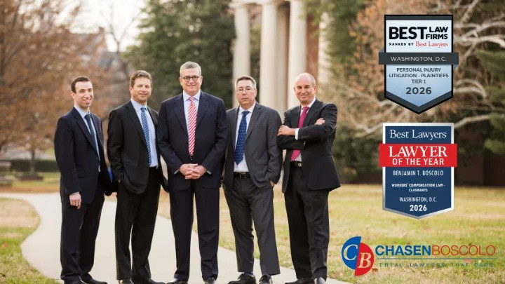 ChasenBoscolo Injury Lawyers Honored in 2026 Best Lawyers and Firms