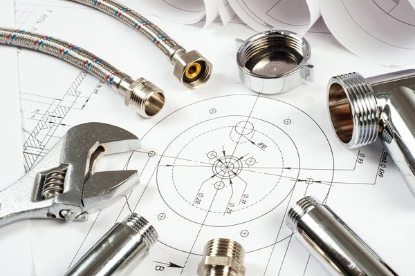 Plumbing Tools Laid Out