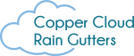 Copper Cloud Rain Gutters