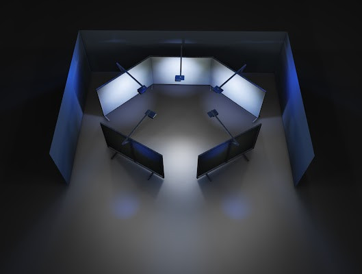 law enforcement training simulation setting