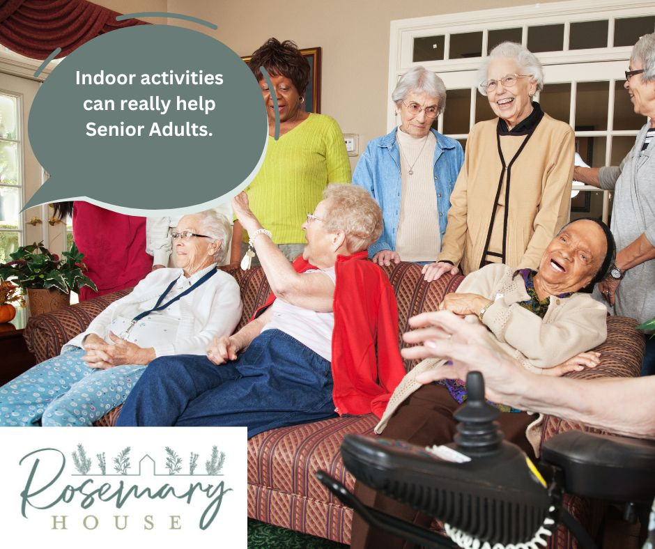 Rosemary House Assisted Living Indoor Activities for Senior Citizens