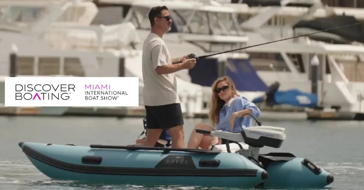 Rover Marine Debuts “Sandbar King” Battle Cat at Miami Boat Show Booth MB6110