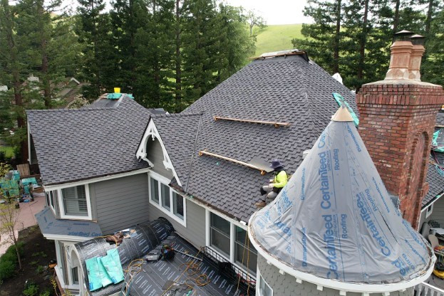 roof repair in milpitas, CA