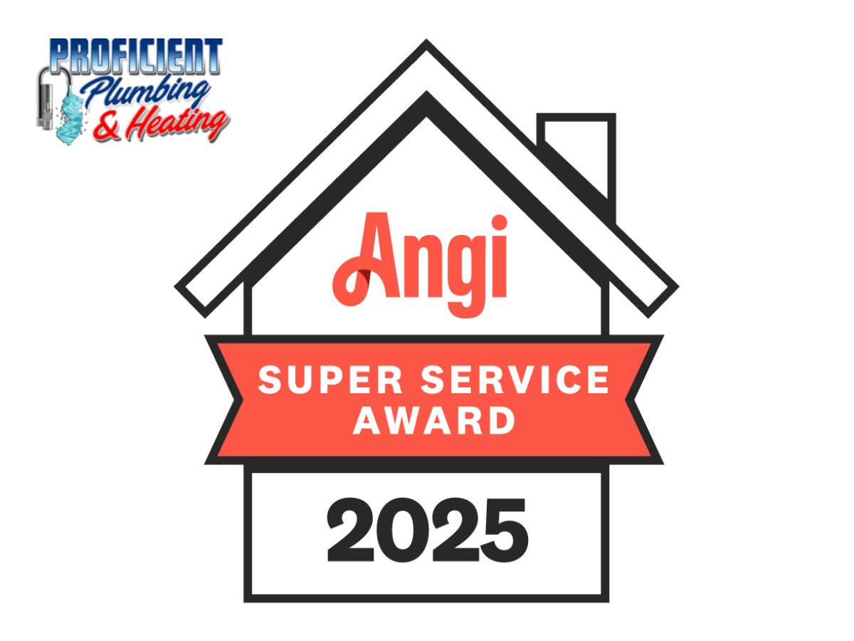 Proficient Plumbing & Heating 2025 Angi Super Service Award