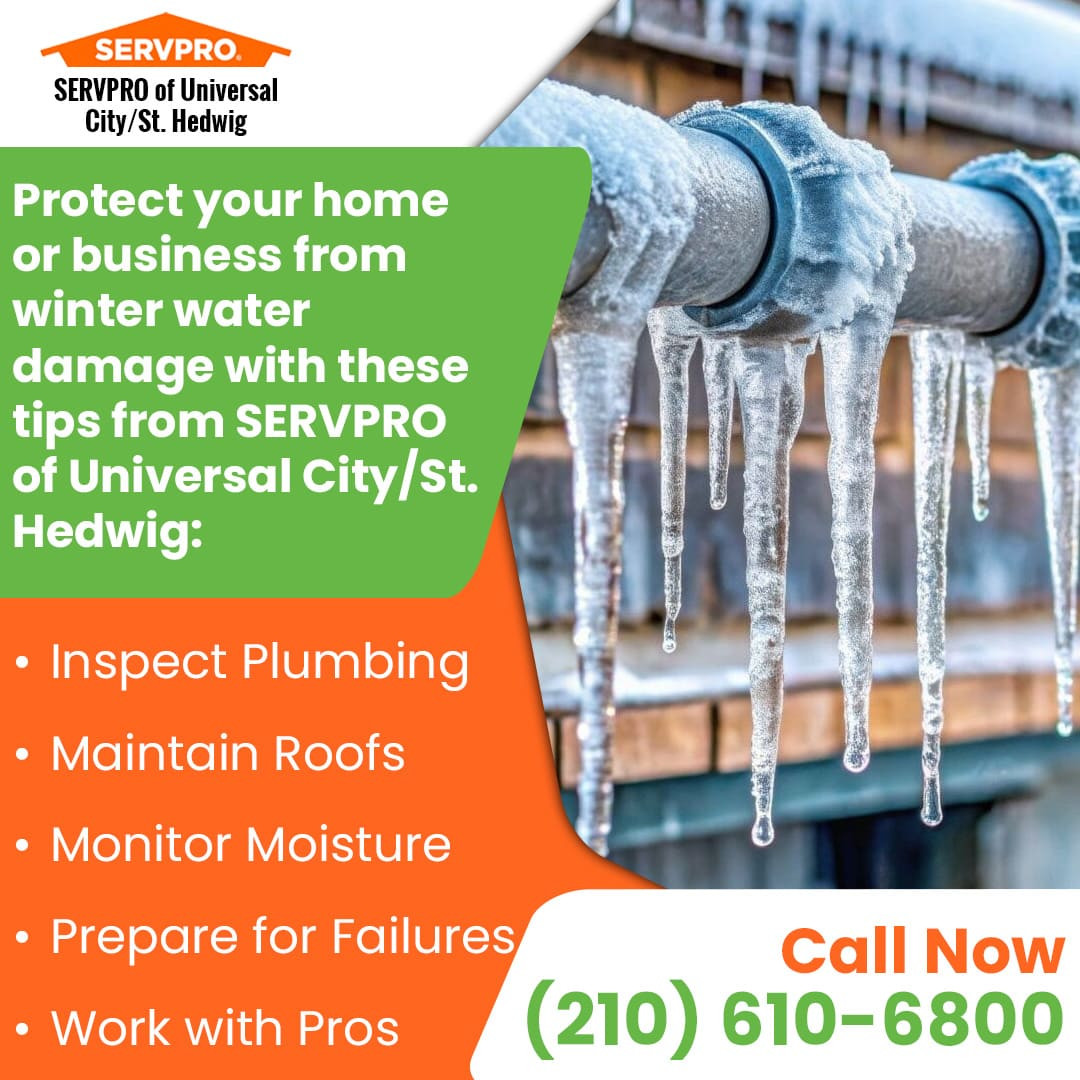 protect property from winter water damage