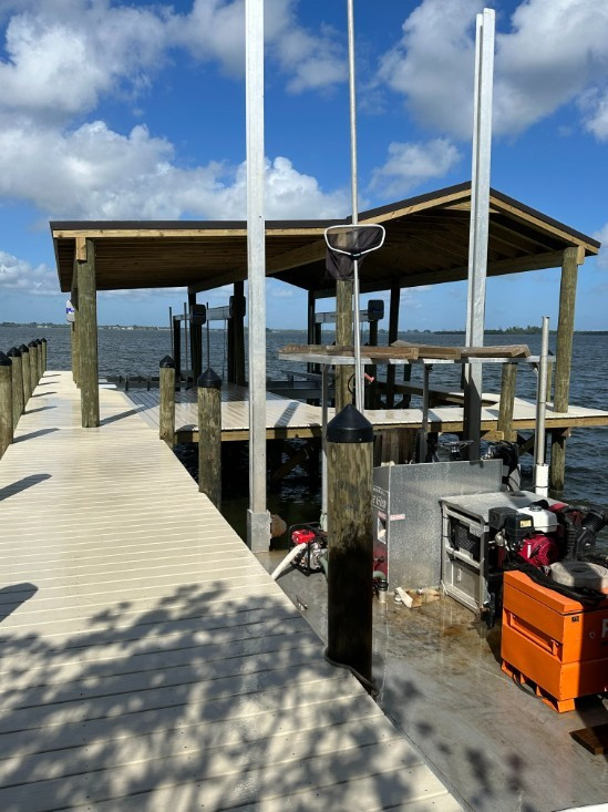 Boat Lift Installation in Melbourne, FL