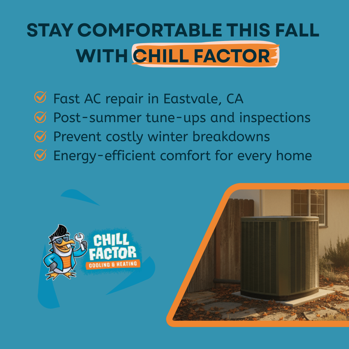 AC repair services in Eastvale, CA