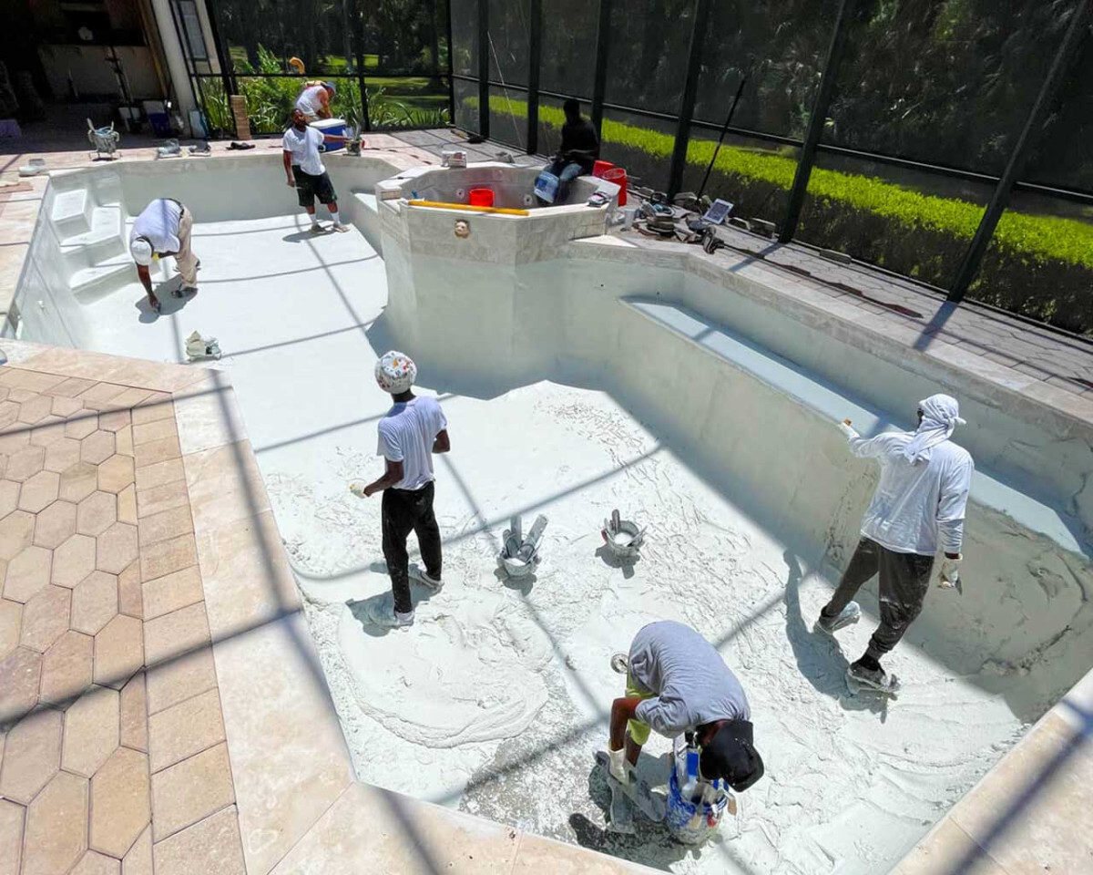 custom pool remodeling