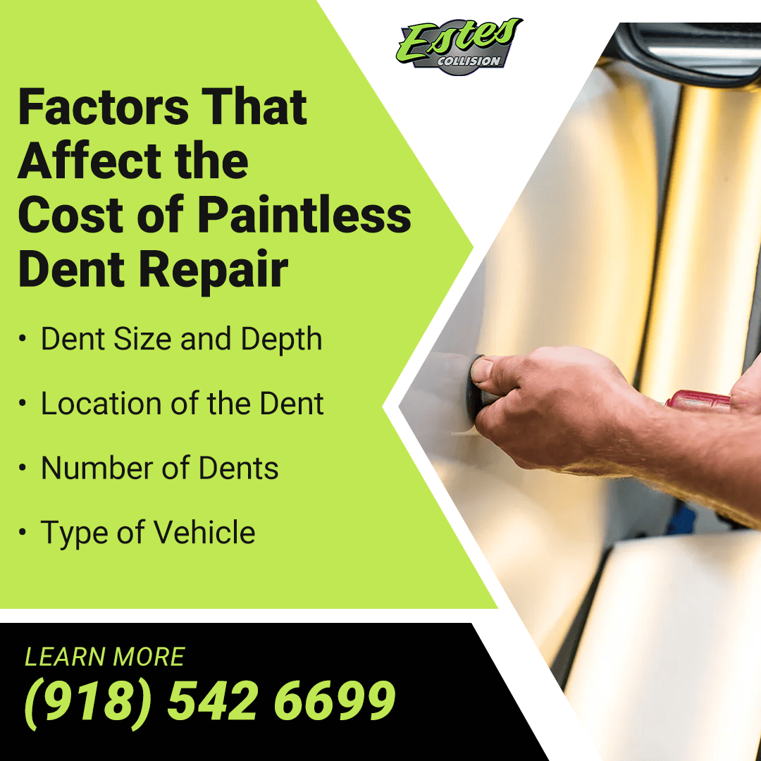 Factors that affect the Cost of Paintless Dent Repair