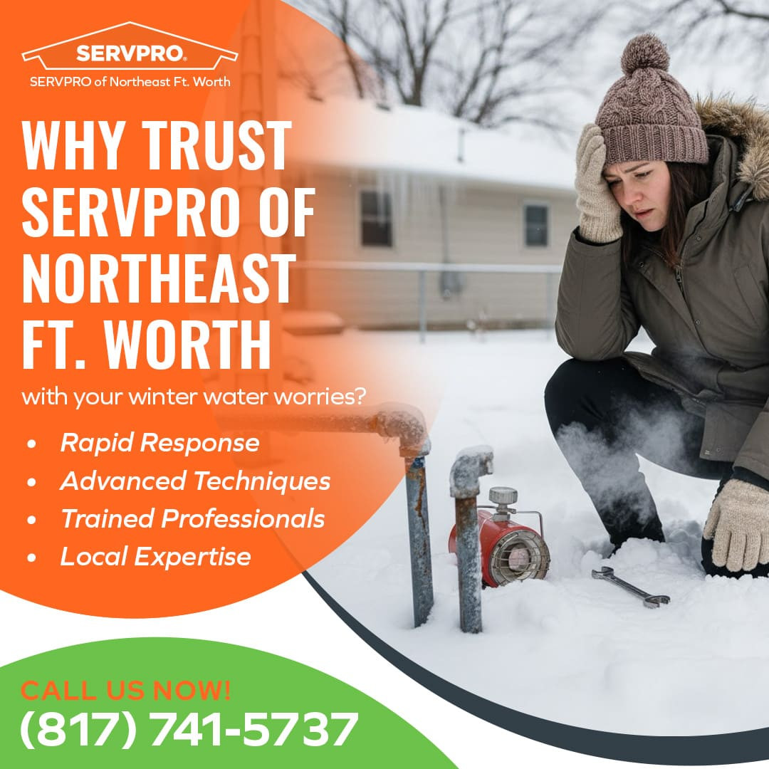 trusted SERVPRO of Northeast Ft Worth