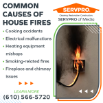 SERVPRO-of-Media-Common-Causes-of-House-Fires.png