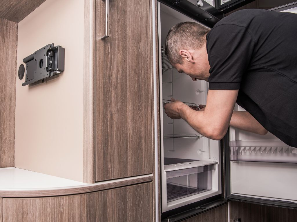 RV refrigerator repair