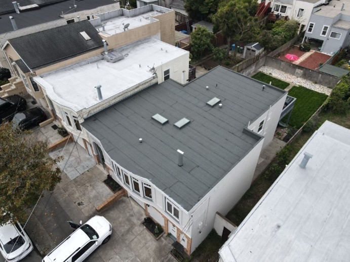 flat roof replacement in san jose, CA