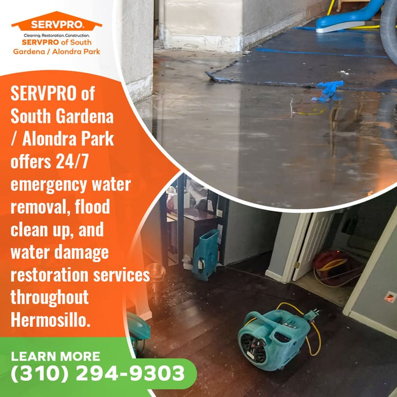 emergency water removal