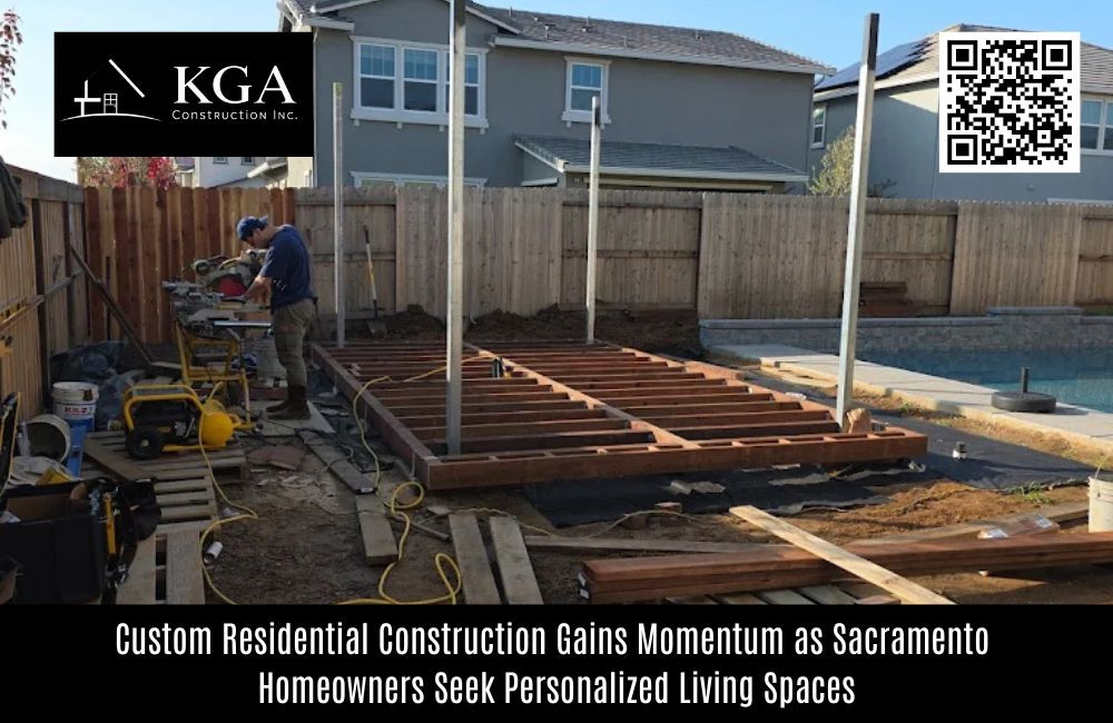 Personalized Home Building Projects Surge Among Sacramento Property Owners