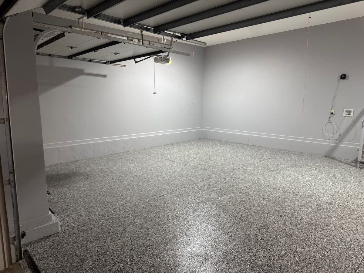 A Brand-New Garage Floor in 24 Hours