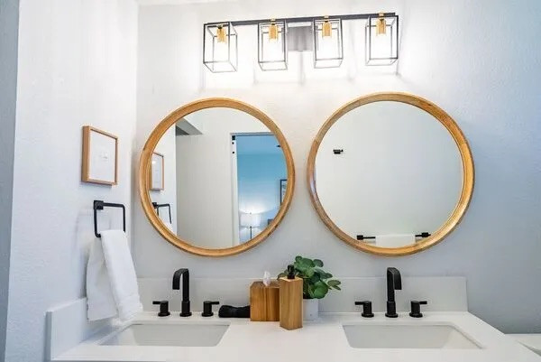 Bathroom Mirrors after a renovation