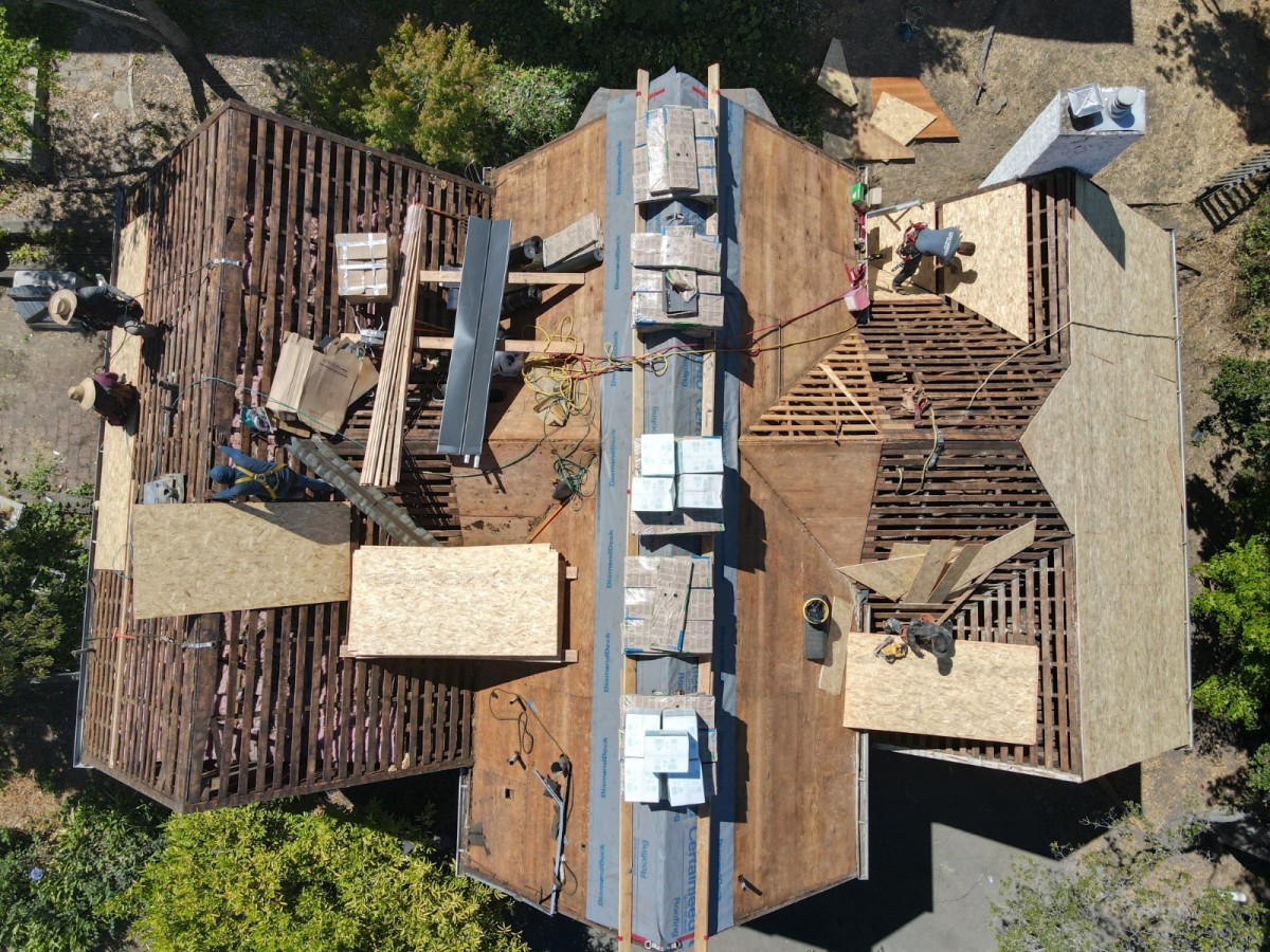 roof replacement estimate in San Rafael