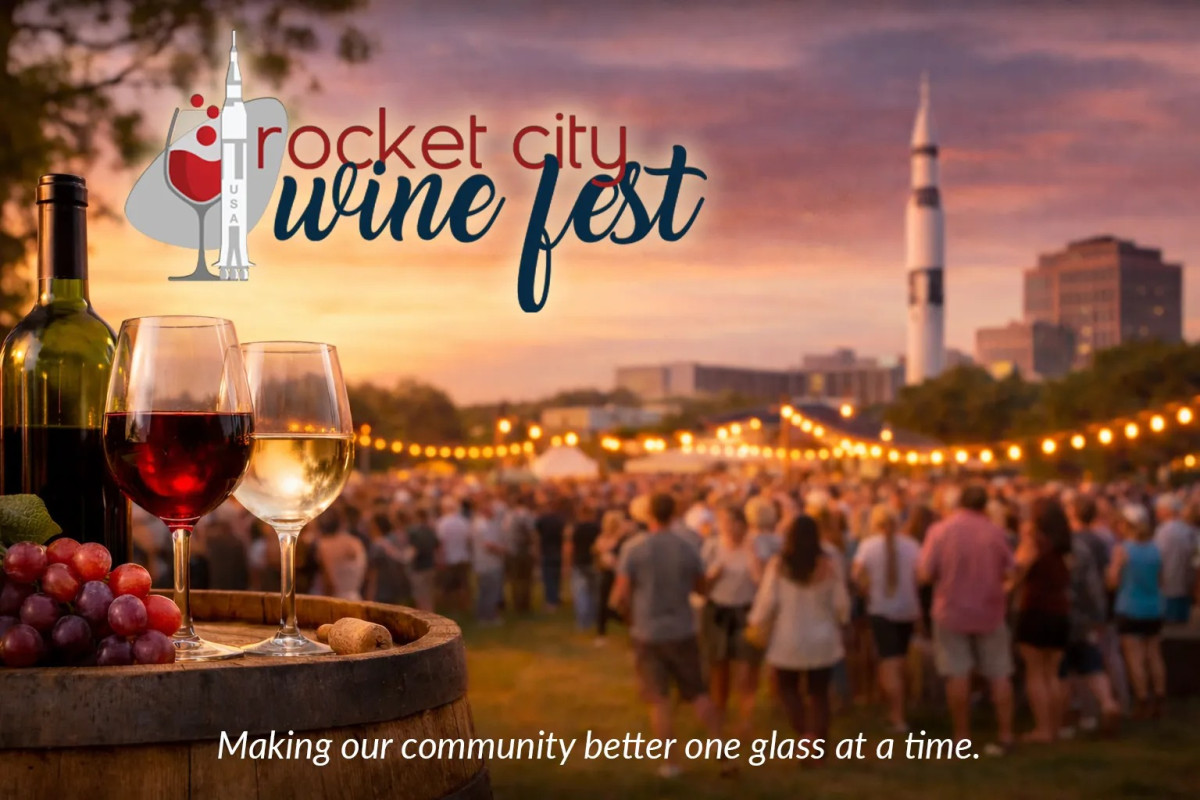 Inaugural Rocket City Wine Fest Scheduled for April 9’11, 2026