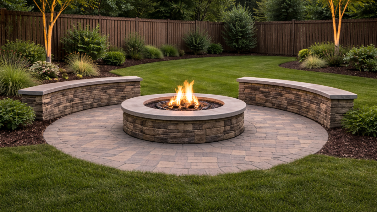 Fire Pit Placement Affects Overall Outdoor Living Space Function