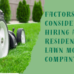 lawn mowing