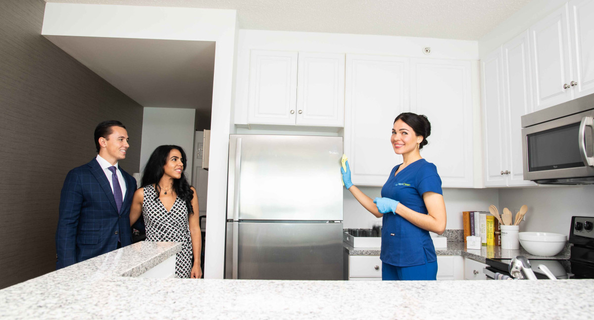 maid cleaning 