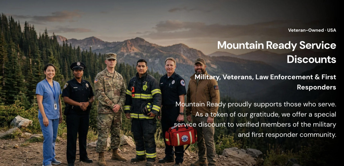 Mountain Ready Offers Premium Tactical Gear for First Responders