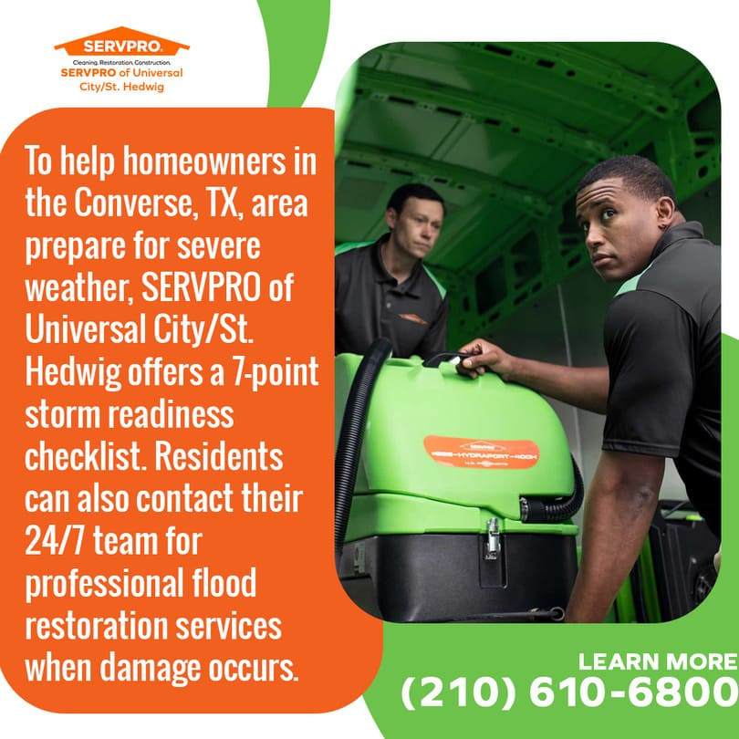 professional flood restoration services