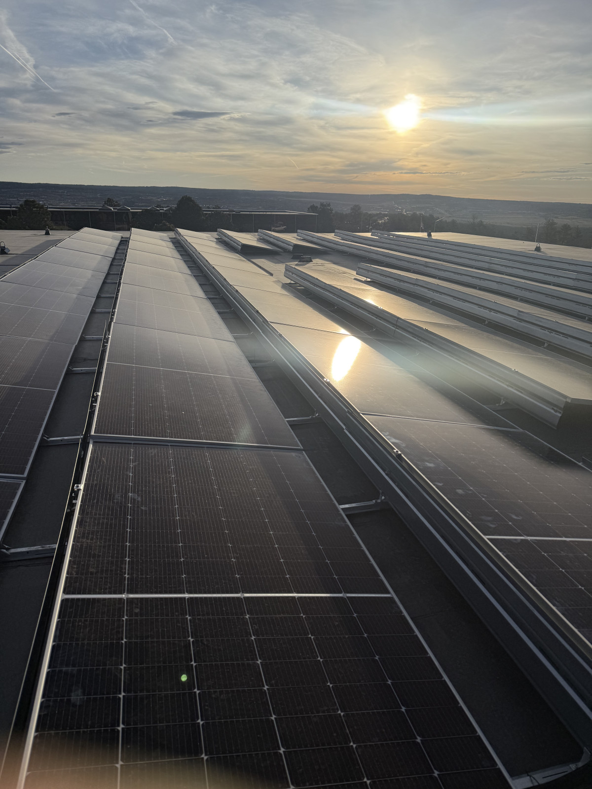 commercial solar panel installation company Denver