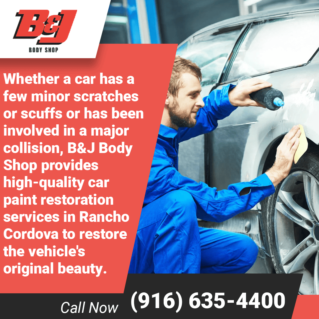 B&J Body Shop Provides high-quality car paint restoration services