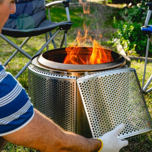 Helios Fire Explains What ‘Smokeless’ Means in a Smokeless Fire Pit