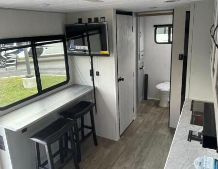 New 2024 Forest River RV Vibe 19RB interior