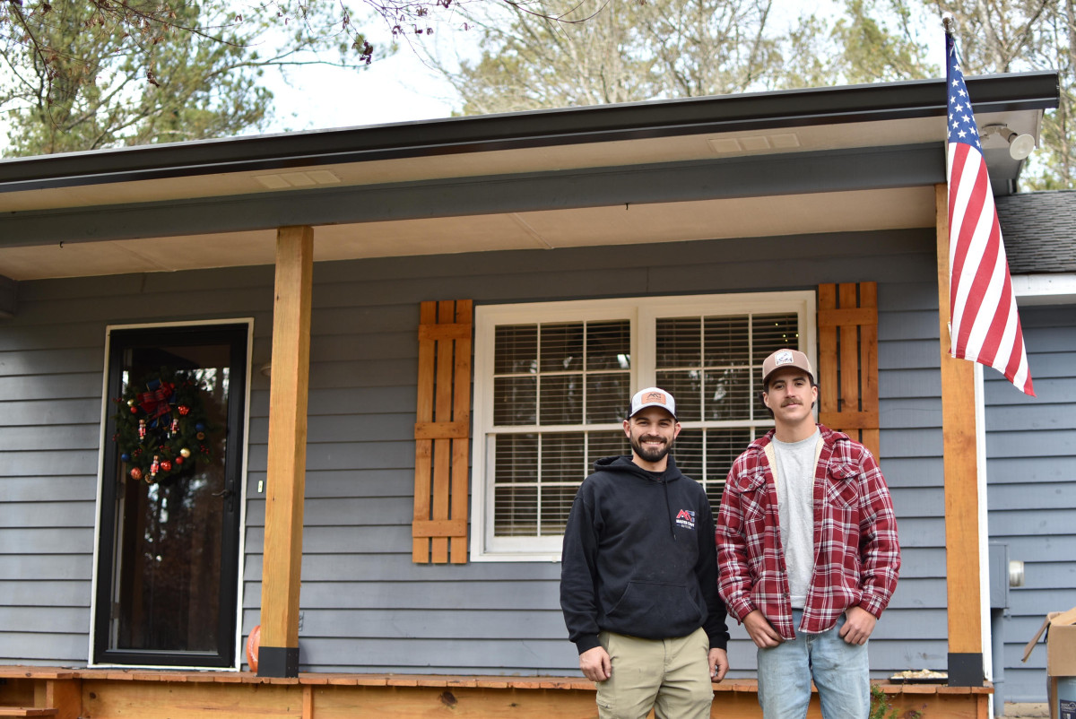 Master Craft Gutters Installs Lifetime Gutter Protection for Marine Corps Vet