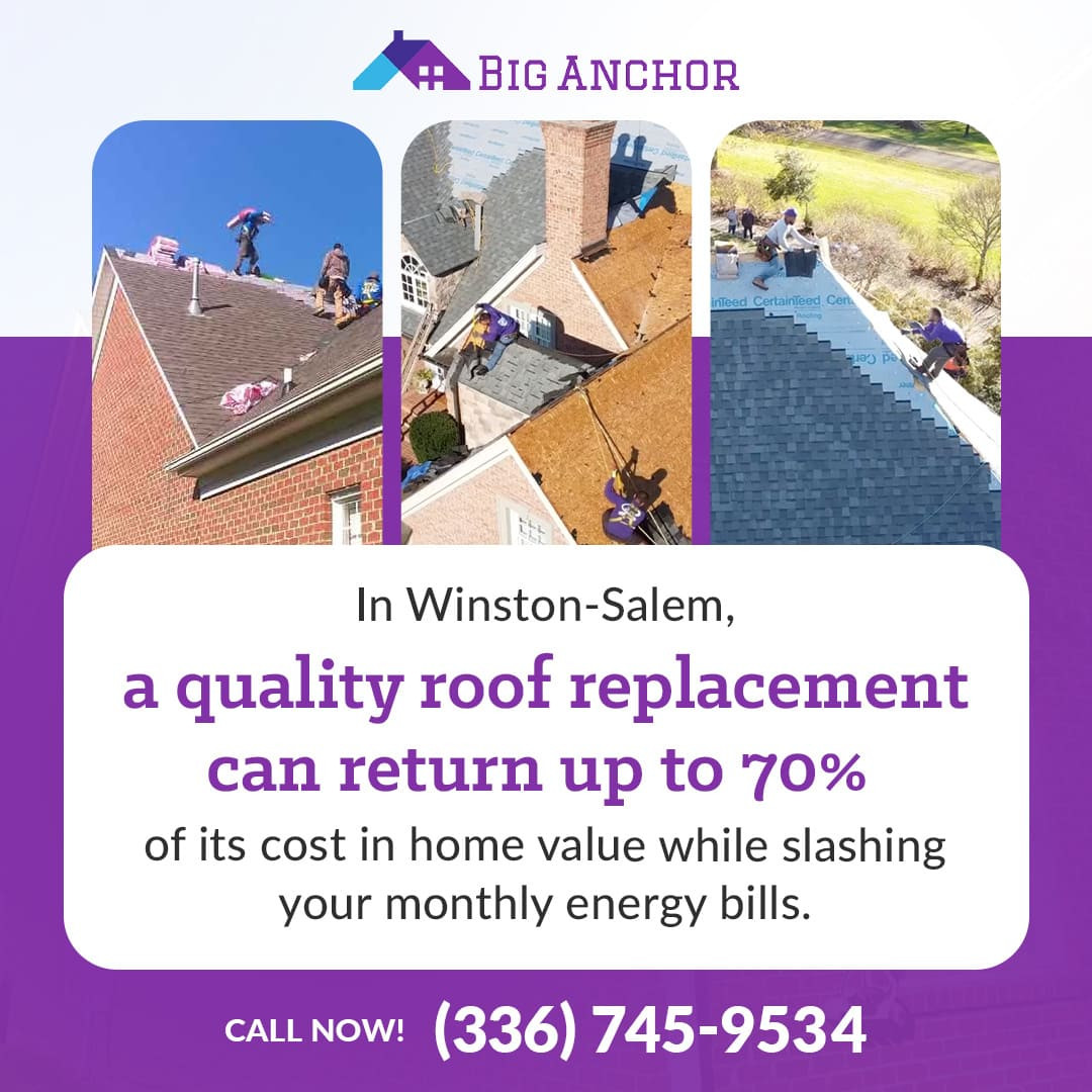 Roof replacement benefits