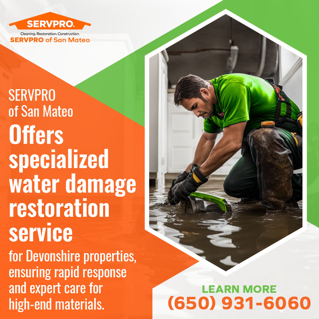San Carlos luxury homes gain water damage restoration protection