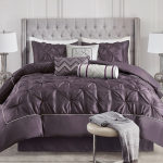 Latest Bedding purple comforter set.png