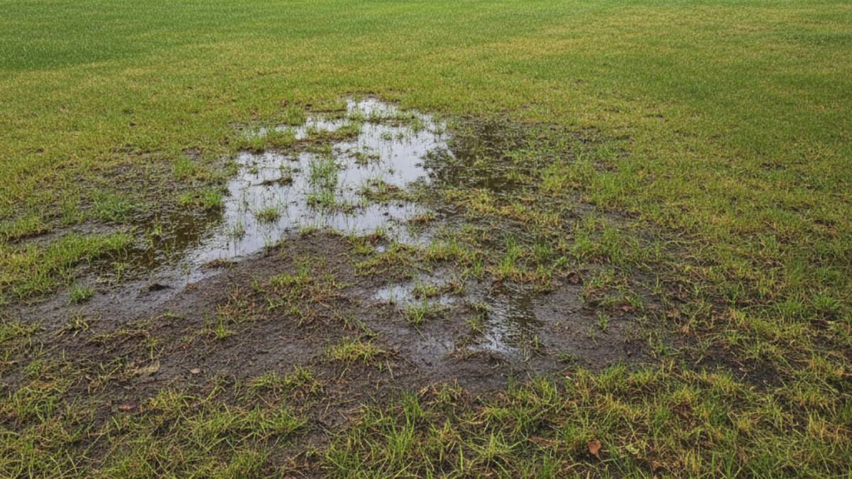 When Standing Water Requires Professional Grading Solutions