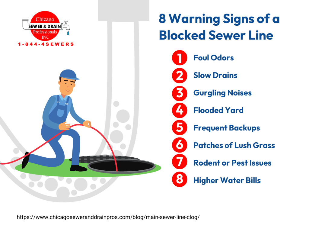 8 Signs of Main Sewer Line Clog