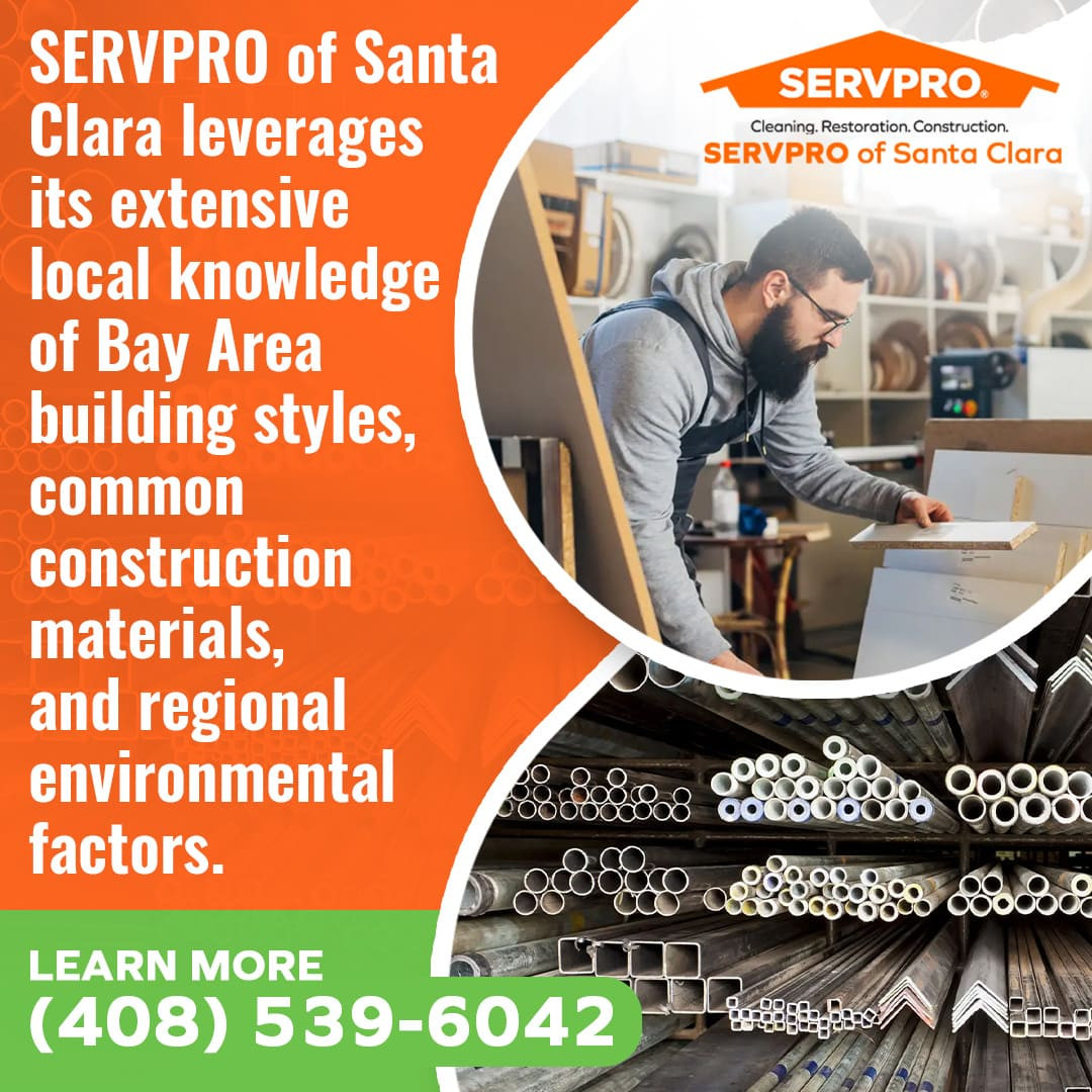 SERVPRO of Santa Clara water damage restoration services
