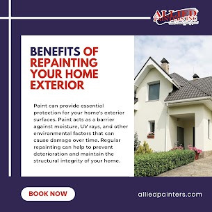 Exterior Painter Sandy County UT – Allied Painters Inc. Delivers Best Results