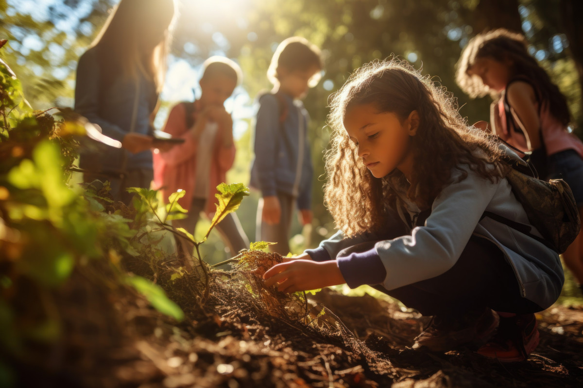 How Montessori, Forest School and Sustainability Work Together in Early Years