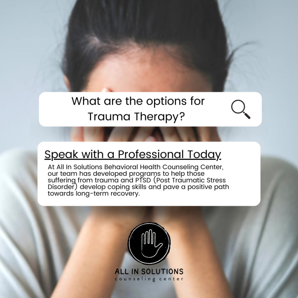 Trauma Therapy with All In Solutions