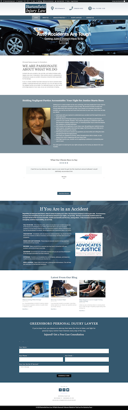 Personal Injury Law Website