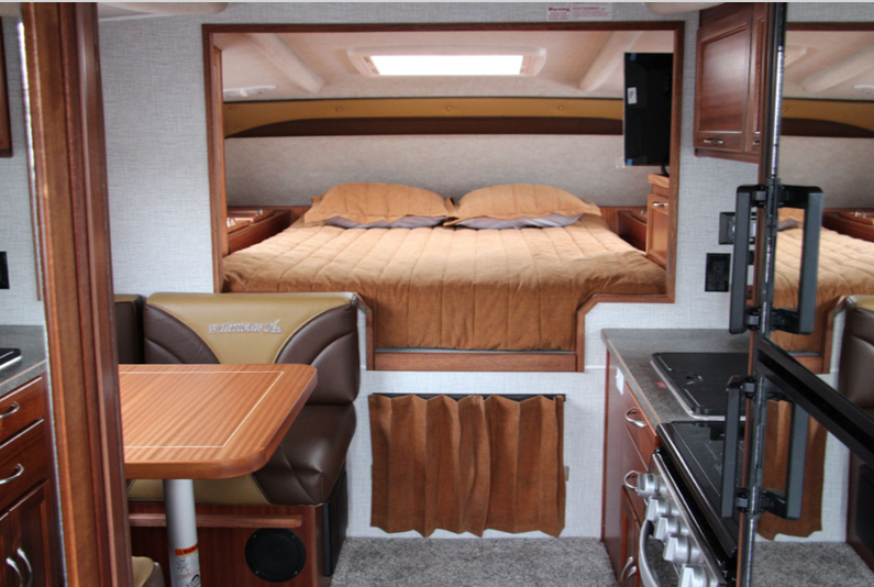 Northern Lite Limited Edition Truck Camper interior