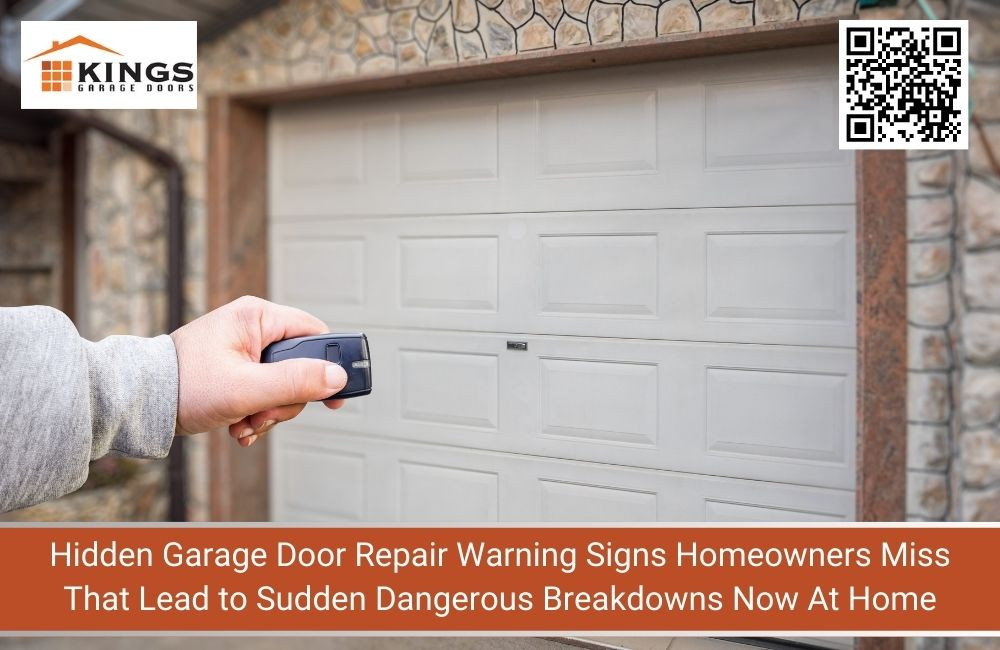 Subtle Garage Door Problems That Often Go Unnoticed Until Failure Happens