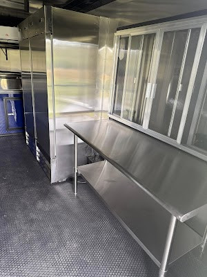 food concession inside trailer