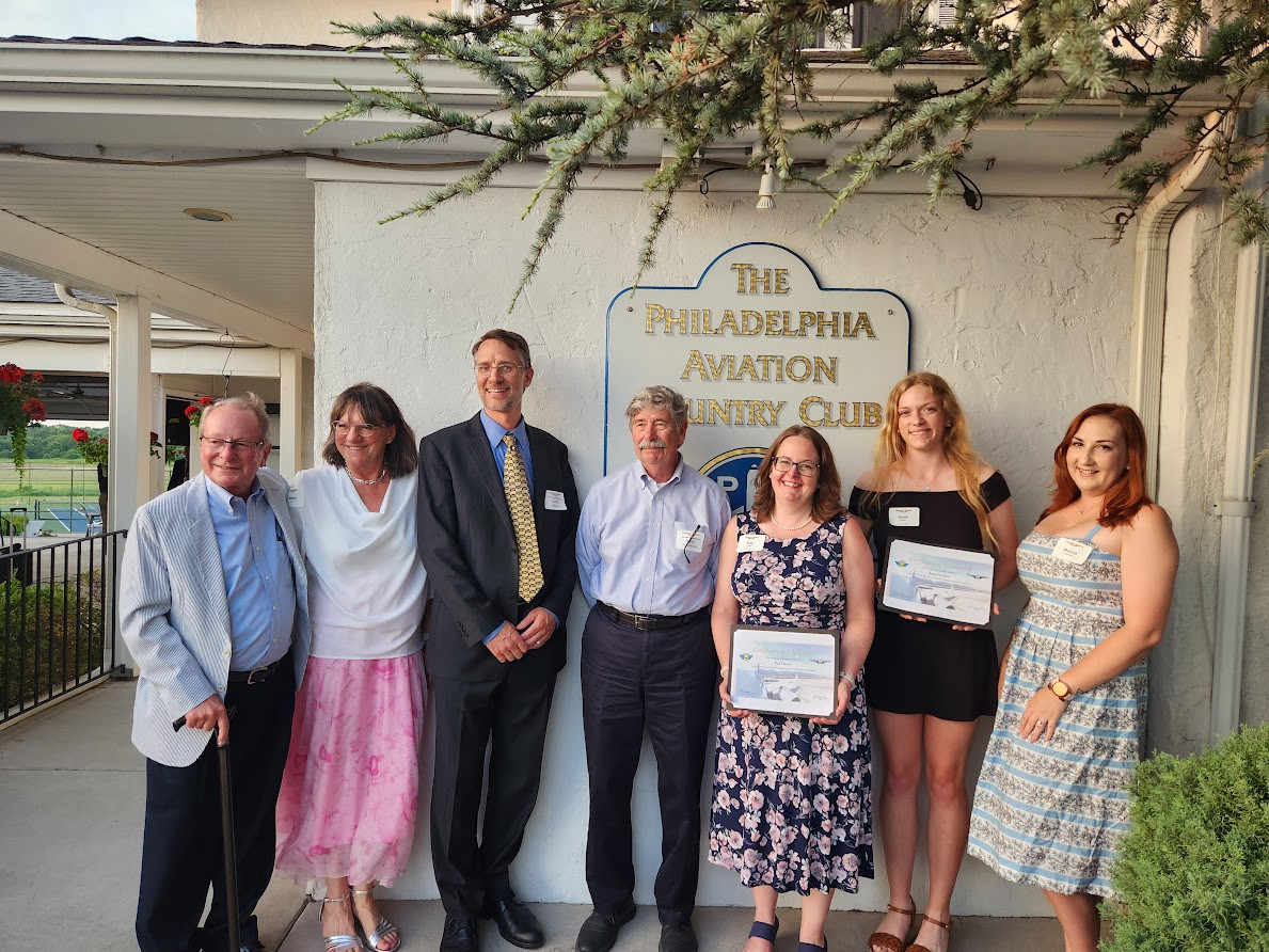 Pitcairn team at the Aero Club of PA scholarship dinner