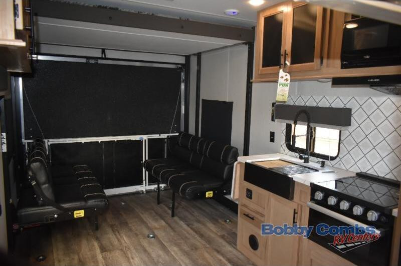 Toy Hauler Travel Trailer interior